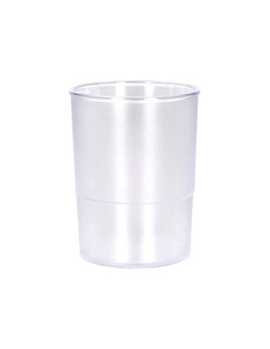 CUBILETE PORTALAPICES Q-CON.TPTE.PLASTICO DIAMETRO 75MM ALTO 100MM