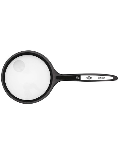 LUPA CRISTAL BIFOCAL 7507 75 MM. MANGO CURVO