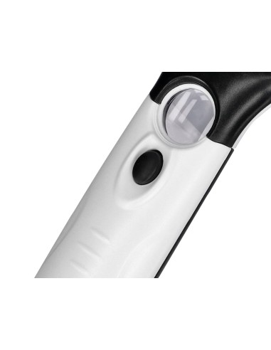 LUPA ELECTRICA Q-CON.KF18752 ARO ABS 75 MM 3 AUMENTOS 3 BOMBILLAS LED