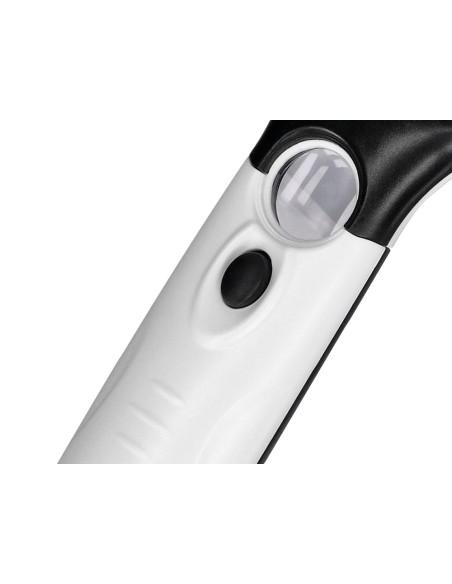 LUPA ELECTRICA Q-CON.KF18752 ARO ABS 75 MM 3 AUMENTOS 3 BOMBILLAS LED