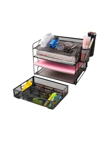 ORGANIZADOR Q-CON.KF17291 BANDEJA MET.REJILLA NG.6 DEP.235X183X65 MM