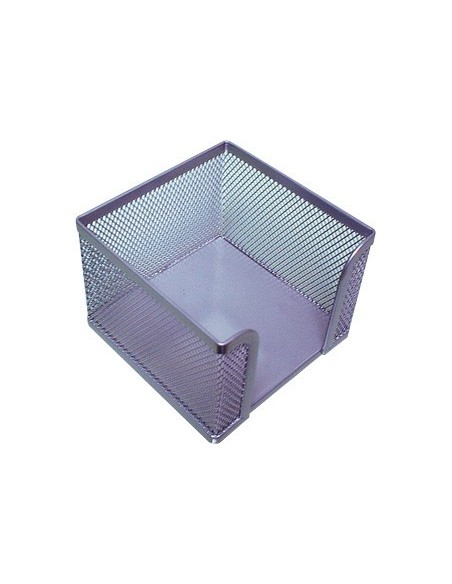 SOPORTE TACO PAPEL METALICOGXA66 REJILLA PLATA 110X83X108 MM
