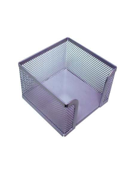 SOPORTE TACO PAPEL METALICOGXA66 REJILLA PLATA 110X83X108 MM
