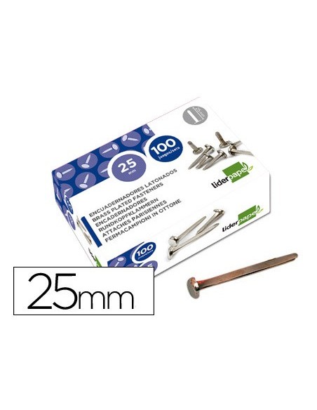 ENCUADERNADORES N.5 25 MM CAJA 100