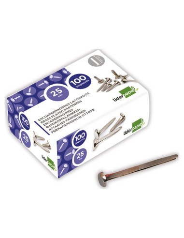 ENCUADERNADORES N.5 25 MM CAJA 100