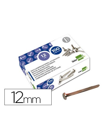 ENCUADERNADORES N.0 12 MM-CAJA 100