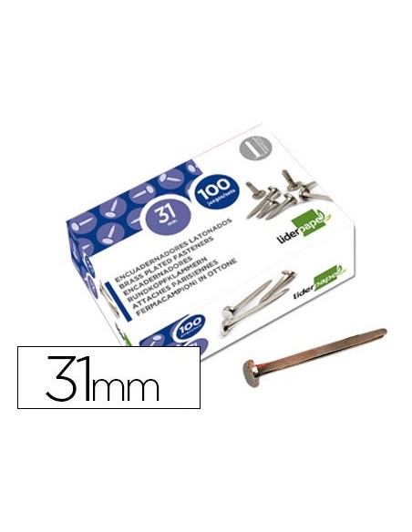 ENCUADERNADORES N.7 31 MM CAJA 100