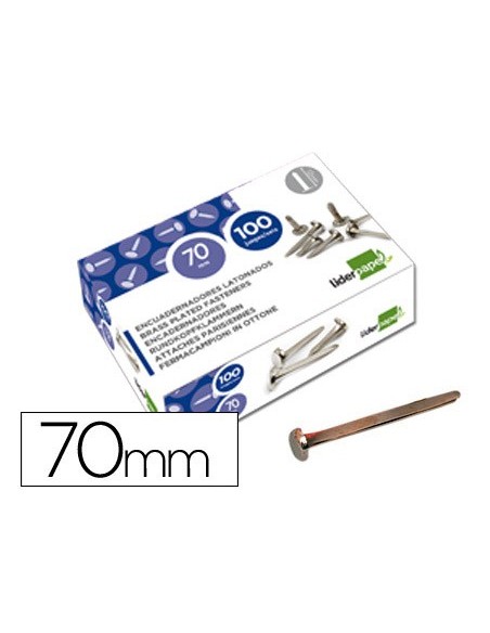 ENCUADERNADORES N.12 70 MM CAJA 100