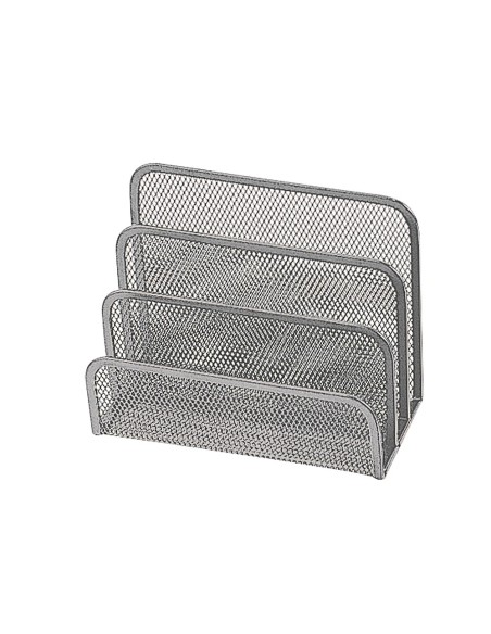 SOPORTE CARTAS GXA1 METALICO REJILLA GRIS 175X140X82 MM