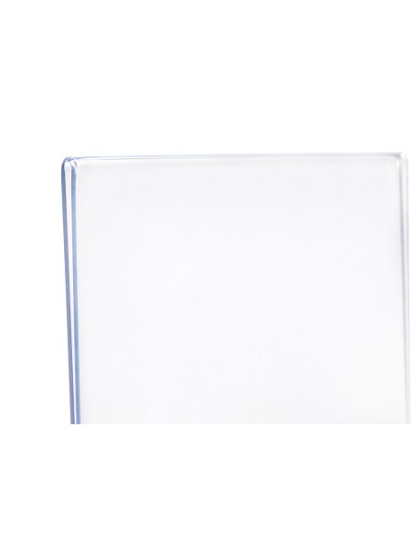 EXPOSITOR SOBREM.Q-CON.C/FORMA T METACRILATO TAMAÑO A5 A DOS CARAS