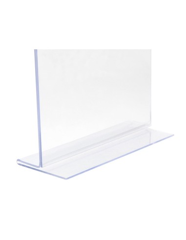 EXPOSITOR SOBREM.Q-CON.C/FORMA T METACRILATO TAMAÑO A5 A DOS CARAS