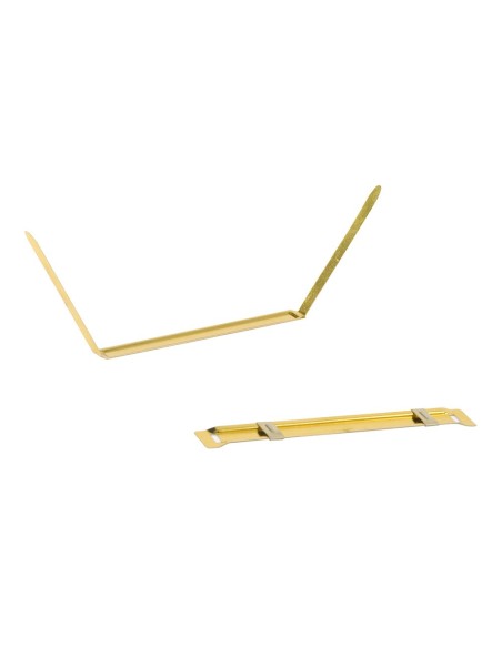 ENCUADERNADOR FASTENER Q-CONNECT DORADO CAJA DE 50