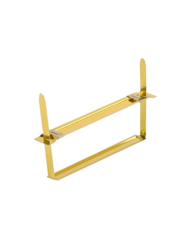 ENCUADERNADOR FASTENER Q-CONNECT DORADO CAJA DE 50