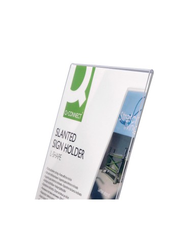 EXPOSITOR SOBREMESA Q C/C/FORMA L METACRILATO213X300 MM KF04177