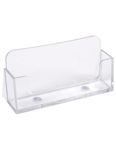 PORTATARJETAS VISITA EXACOMPTA METACRILATO CRISTAL 34X102X47MM