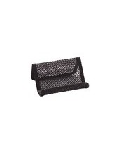 PORTATARJETA Q-CON.METALICO NEGRO 11X7,5X5 CM 2