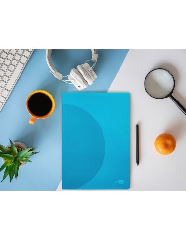 CUADERNO GRAP. 360 A4 T.PLASTICO PAUTA 2.5MM 48H. 90GR. SURT.