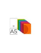 CUADERNO GRAP. 360 A5 T.PLASTICO LISO 48H. 90GR. SURT. 2