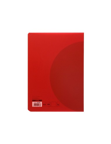 CUADERNO GRAP. 360 A5 T.PLASTICO LISO 48H. 90GR. SURT.