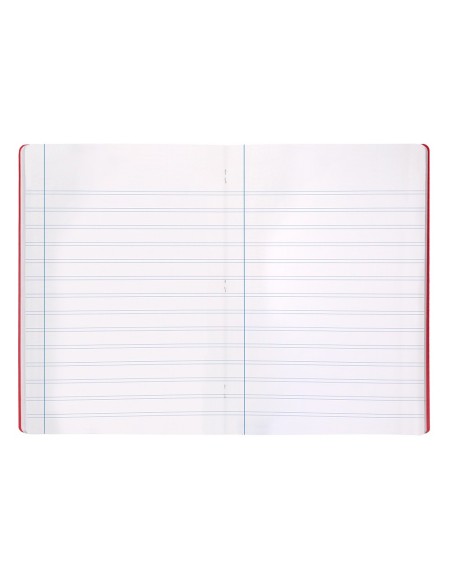 CUADERNO GRAP. 360 A5 T.PLASTICO PAUTA 2.5MM 48H. 90GR. SURT.