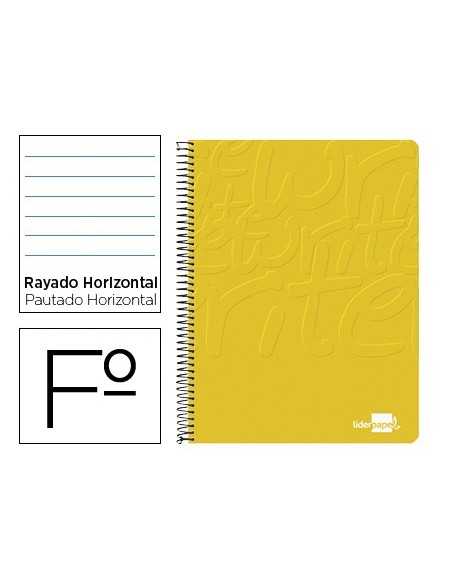 CUADERNO ESP. WRITE FL. T.BLANDA HORIZONTAL 80H 60GR. AM.