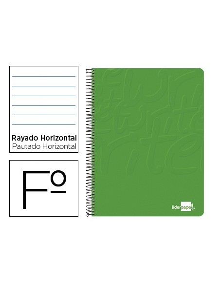 CUADERNO ESP. WRITE FL. T.BLANDA HORIZONTAL 80H 60GR. VE.