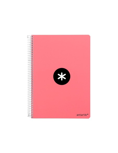 CUADERNO ESP. ANTARTIK A4 T.DURA 5MM 80H. 100GR. CORAL