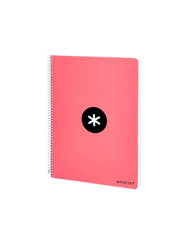 CUADERNO ESP. ANTARTIK A4 T.DURA 5MM 80H. 100GR. CORAL