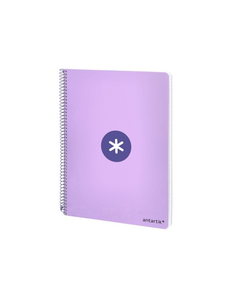 CUADERNO ESP. ANTARTIK A4 T.DURA 5MM 80H. 100GR. LAVANDA