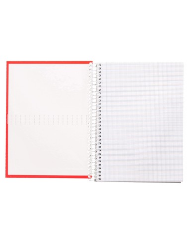 CUADERNO ESP. CRAFTY A5 T.FORRADA MILIMETRADO 2MM 80H.90GR.SURT.