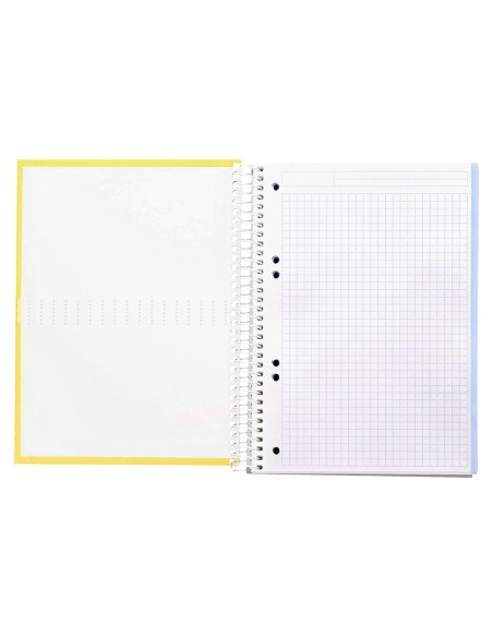 CUADERNO ESP. CRAFTY A5 T.FORRADA MICRO 5MM 5B 6T. 120H. 90GR. AM.