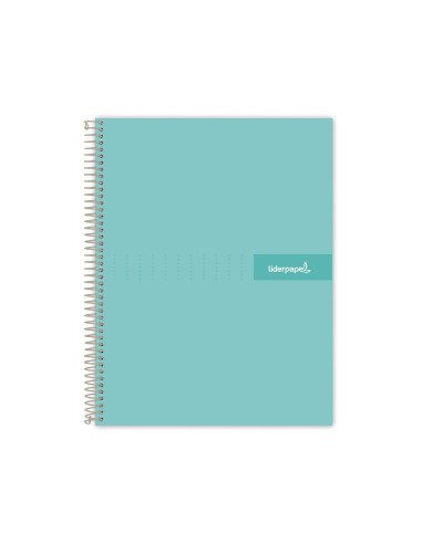 CUADERNO ESP. CRAFTY A5 T.FORRADA MICRO 5MM 5B 6T. 120H. 90GR. TURQ