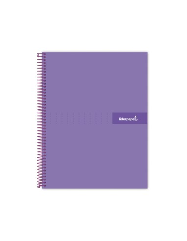CUADERNO ESP. CRAFTY A5 T.FORRADA MICRO 5MM 5B 6T. 120H. 90GR. VIO.