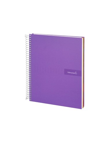 CUADERNO ESP. CRAFTY A5 T.FORRADA MICRO 5MM 5B 6T. 120H. 90GR. VIO.