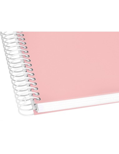 CUADERNO ESP. CRAFTY A5 T.FORRADA MICRO 5MM 5B 6T. 120H. 90GR. ROSA