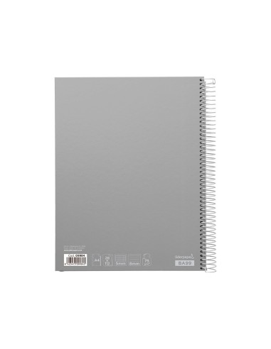 CUADERNO ESP. JOLLY A4 T.FORRADA MICRO MULTI.28H 5MM 112H. HOR.75GR.