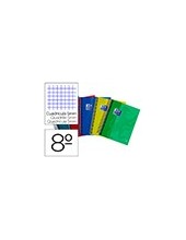 CUADERNO ESP. OXFORD EBOOK A6 T.EXTRA 5MM 120H. 90GR. SURT. 2