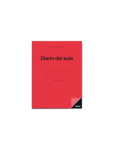 DIARIO DEL AULA ADDITIO POR DIA HORA O SESION 192 PG. 22,5X30,5 CM