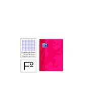 CUADERNO ESP. OXFORD SCHOOL FL. T.PP. 4MM 80H 90GR. FUCSIA 2