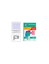 CUADERNO ESP. OXFORD PIZARRA FL. T.EXTRA. 4MM 80H. 90GR. PK.5UD. 2