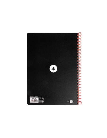 CUADERNO ESP.LIDERPAPEL A4 ANTARTIK T.DURA 80H 100GR 4MM MARGEN NG.