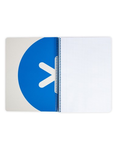 CUADERNO ESP.A4 ANTARTIK T.DURA 80H 100GR 4MM MARGEN ROSA FLUOR