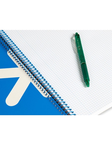 CUADERNO ESP.A4 ANTARTIK T.DURA 80H 100GR 4MM MARGEN ROSA FLUOR