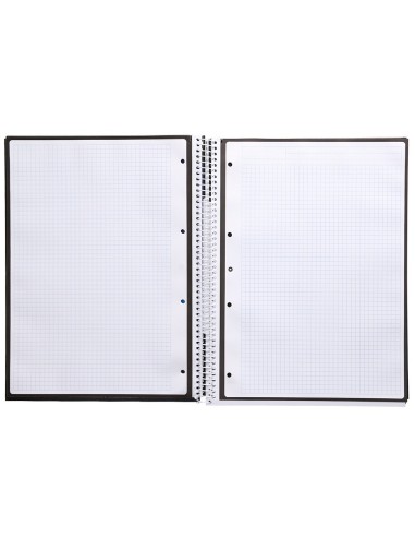 CUADERNO ESP.A4 MICRO ANTARTIK T.FORRADA 80H 90GR.5MM 1B.4 TAL.NG.