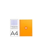 CUADERNO ESP.A4 MICRO ANTARTIK T.FORRADA 80H 90GR.5MM 1B.4 TAL.MOST. 2