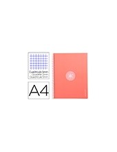 CUADERNO ESP.A4 MICRO ANTARTIK T.FORRADA 80H 90GR.5MM 1B.4 TAL.RS.CL. 2