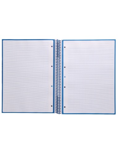 CUADERNO ESP.A4 MICRO ANTARTIK T.FORRADA 80H 90GR.5MM 1B.4 TAL.AZ.OS.