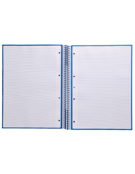 CUADERNO ESP.A4 MICRO ANTARTIK T.FORRADA 80H 90GR.5MM 1B.4 TAL.AZ.OS.