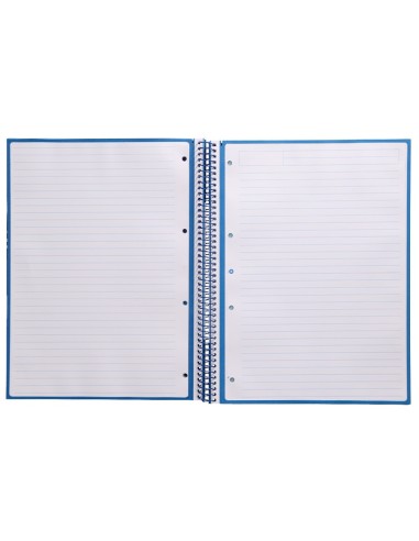 CUADERNO ESP.A4 MICRO ANTARTIK T.FORRADA80H 90GR.HOR.1B.4 TAL.AZ.OS.