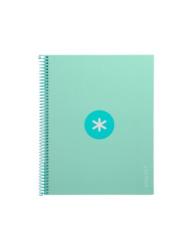 CUADERNO ESP.A4 MICRO ANTARTIK T.FORRADA80H 90GR.HOR.1B.4 TAL.MENTA
